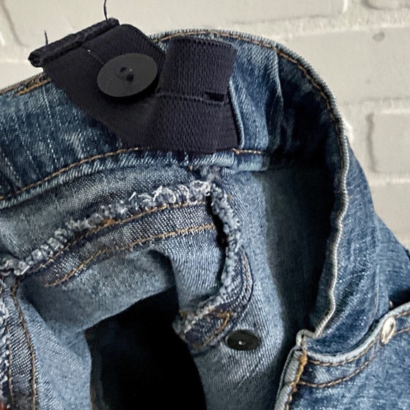 Vintage Y2K Thyme maternity Denim jeans skirt Medium wash Blue M - Picture 9 of 9